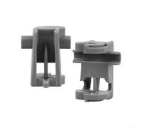 CashMuch Lot de 2 pinces de support de lave-vaisselle pour modèles LG, remplace AP6237065 4512016 PS12081829 PS8727386, kit de réparation facile à installer, gris plastique