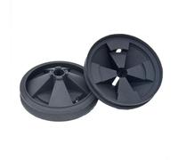 CashMuch Lot de 2 protections anti-éclaboussures en caoutchouc EPDM pour série Insinkerator Evolution Series, 9,5 cm de diamètre, réduction du bruit, noir