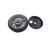 CashMuch Lot de 2 roues de rechange pour tondeuse à gazon de 20,3 cm avec pare-poussière, compatibles avec 580365301 581840401, pour tondeuse à gazon Craftsman