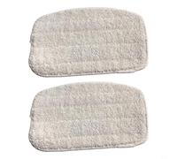 CashMuch Lot de 2 serpillères de rechange en microfibre pour Hoover Steam Capsule Plus Deluxe, chiffons de nettoyage doux et lavables pour sols en bois dur et carrelage