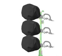 CashMuch Lot de 3 cache-moteurs étanches 600D pour débroussailleuse, débroussailleuse, scie à haies, 40 x 31 cm, noir