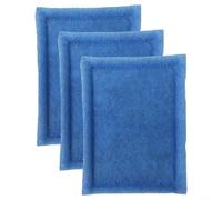 CashMuch Lot de 3 cartouches filtrantes pour aquarium Aqua-Tech EZ-Change No.2 avec charbon actif et éponge pour filtres d'alimentation 10-20