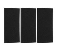 CashMuch Lot de 3 filtres éponge en mousse noire pour Gorenje T408Hd-W. Au T411Hd-W Filtre en coton Uum Cleaner partie outil de nettoyage ménager
