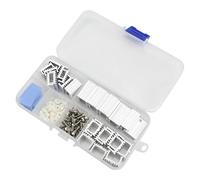 CashMuch Lot de 30 dissipateurs thermiques et isolateurs en aluminium TO-220 pour transistors MOSFET, circuits intégrés d'alimentation, LM78XX, LM317, IRFXXX, TDAXX Series