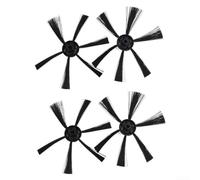 CashMuch Lot de 4 brosses rondes pour aspirateur Severin RB7025 - Pièces de rechange - Brosses latérales - Accessoires automatiques pour nettoyeur de sol