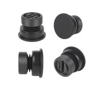 CashMuch Lot de 4 coussinets de pied absorbant les chocs pour imprimantes 3D Bambu Lab X1, X1C, A1 et A1, pieds en silicone anti-vibrations Noir
