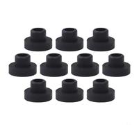 CashMuch Lot de 4 ou 10 joints de boucle de réservoir de carburant pour Bombardier Traxter Formula MXZ DS650 Joint de siège en caoutchouc noir anti-fuite (10 pièces)