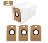 CashMuch Lot de 4 sacs d'aspirateur pour Roborock H50 pour Ultra / H60 Hub pour Ultra/Hub Pro, lot de 10