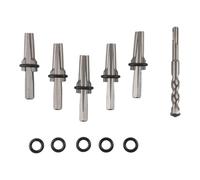 CashMuch Lot de 5 outils de fendage de pierre en acier 40CrMo avec foret SDS de 16 mm pour granit, béton, marbre