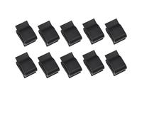 CashMuch Lot de 50 clips de câble pour panneau solaire, pinces de câble PV pour remorque de bateau, clips de cadre en plastique pour câbles de 6 à 6,5 mm, épaisseur de panneau de 1 à 3,2 mm, noir