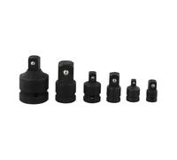 CashMuch Lot de 6 adaptateurs de douilles pneumatiques à impact 1/4", 3/8", 1/2" et 3/4", pour cliquet et outils pneumatiques