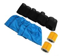 CashMuch Lot de 6 sacs filtrants HEPA et textile pour aspirateurs Karcher MV1/MV2/WD1/WD2/WD3