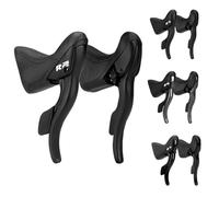 CashMuch LTWOO R2 R3 R5 R7 Kit de levier de vitesses pour vélo de route, gauche et droite avec câbles, construction en alliage d'aluminium et ABS, pour dérailleurs 7-9 vitesses