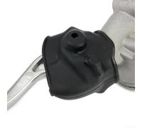 CashMuch Maître-cylindre de frein avant pour Honda Crf250R Crf450R Crf250X Crf450X 2002-2017, en aluminium avec levier et boulon banjo