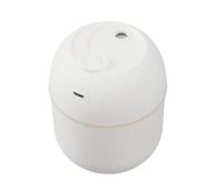 CashMuch Mini humidificateur portable USB 220 ml avec veilleuse 7 couleurs, diffuseur d'arômes pour la maison, le bureau, la voiture et les voyages, arrêt automatique, blanc