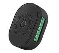 CashMuch Module d'interrupteur Zigbee pour Tuya Smart Home, contrôle de la lumière 2 voies sans fil neutre nécessaire, charge maximale de 16 A, pour Alexa et Ho, blanc ou noir