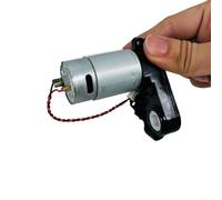 CashMuch Moteur de brosse roulante de rechange pour Cecotec pour aspirateur Conga 8290 Immortal Pièces faciles à installer pour métal argenté