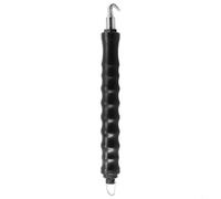 CashMuch Outil de reliure de barre en acier avec crochet en acier au carbone 370 mm pour chantier de construction 30,5 cm