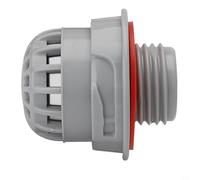 CashMuch P05346 Distributeur de débris à vis pour jacuzzi et jacuzzi, outil de nettoyage de piscine en PVC pour entretien de l'eau de spa, filtre A facile à installer