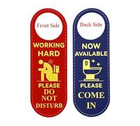 CashMuch Panneau de porte double face pour salle de réunion ou séance de thérapie, « Please Do Not Disturb/Please Come In », 8 x 24 cm pour bureau, maison, hôtel