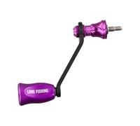 CashMuch Poignée de bras à bascule unique en fibre de carbone pour Shimano Stella, pour Stradic, pour Complex F4, pour moulinet de pêche Sephia - Longueur 70 mm, empattement 55 mm, 2 roulements, pièce