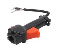 CashMuch Poignée de câble d'accélérateur pour outil multifonction de 26 mm, avec interrupteur marche/arrêt et gâchette, débroussailleuse, pièces de jardin, orange