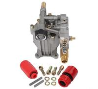 CashMuch Pompe de nettoyeur haute pression horizontale haute performance 3400 PSI 2,5 GPM Arbre 1,9 cm Compatible avec les petits nettoyeurs de moteur