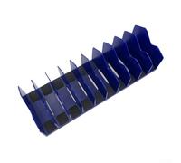 CashMuch Porte-outils pour pinces - Organiseur de tiroir à 10 emplacements avec base en caoutchouc antidérapant, matériau robuste fourmi combustible, 250 mm