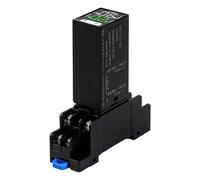 CashMuch Relais horaire d'affichage numérique avec écran LED, 12 V DC, 8 broches, 2 ouverts, 2 fermés, retard réglable 0,1 S-99H, pour systèmes d'automatisation et de contrôle