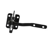 CashMuch S-Sing Loquet de portail automatique avec vis Noir 144 mm