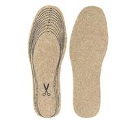 CashMuch Semelles intérieures en feutre de laine multi-tailles pour plus de chaleur et d'amortissement avec ajustement personnalisé pour le sport et les aventures en plein air