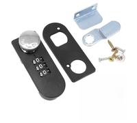 CashMuch Serrure à combinaison à 3 chiffres pour armoire, tiroir, armoire et boîte de rangement, noir IC et alliage Suy Lock pour meubles en bois, installation Sy