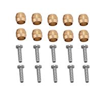 CashMuch SHINANO BH90 Lot de 10 aiguilles à huile d'olive pour freins à disque XT/SLX en acier inoxydable