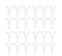 CashMuch Sourcingmap Lot de 24 fixations en V pour râteau à feuilles télescopique 3,2 cm