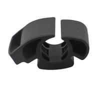 CashMuch Support de vélo pour montre connectée Garmin et Polar - En silicone - Pour guidon rond et plat - Noir