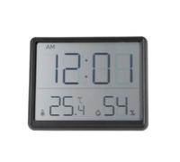 CashMuch Thermostat programmable pour la maison et le jardin | Moniteur de température et d'humidité numérique avec disay Ck | Format de temps 12/24h, commutation Celsius/Fahrenheit | Support mural