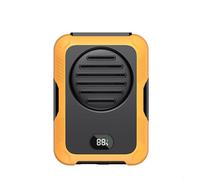 CashMuch Ventilateur portable à clip de taille, avec batterie 6000 mAh, pour refroidissement du corps, mini ventilateur personnel mains libres, avec 3 réglages de vitesse et longue durée de