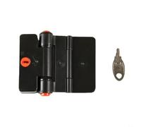 CashMuch Verrou anti-ouverture en ABS à double bouton pour sécuriser l'installation des appareils sans outils pour armoires de réfrigérateur, tiroirs