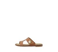 CA'SHOTT A/S Femme Casmaria 61201257 Claquettes en Cuir Sandale Glissante, Marron, 40 EU