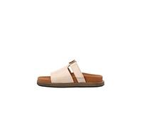 Ca'Shott Caskimmi Claquettes Végétales en Cuir Tanned Sandales platesFemme