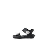 CA'SHOTT Femme CASAVA 61200446 Sandal Leather Plate, Noir, 38 EU