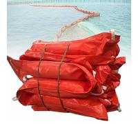 Cashwise Barrage Flottant en PVC pour Le Confinement des rivières, des Lacs et des urgences. Barrage Flottant en PVC Personnalisable, réutilisable et Robuste.,1.1 * 10M