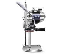 Cashwise Machine de découpe de Tissu électrique, Grande Machine rotative Verticale avec éclairage LED, Machine Industrielle 1200 W, découpe Automatique du Cuir, du Caoutchouc et du Carton,13in