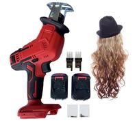 Cashwise Machine de Fabrication de Perruques sur Mesure, Machine à tresser électrique pour Cheveux naturels et synthétiques, Tissage Rapide et Automatique avec 2 Piles Rechargeables, pour coiffeurs