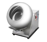 Cashwise Machine de revêtement de Sucre, Petite Machine à panoramique au Chocolat Commercial, 2 à 5 kg/h de Moteur de Polissage au Chocolat Automatique Coater Coat Ball Rebing Drying Machine,400mm
