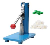Cashwise Presse à comprimés à Levier - Petite Machine Manuelle en Acier à poinçon Unique pour Usage Domestique : Outil de compactage et de Moulage de poudres et de pilules (DIY) 12mm
