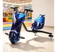 Cashwise Tricycle de Drift électrique pour Enfants, Kart de Drift à Batterie 36 V 8in-C