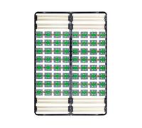 CASI Sommier à lattes avec plots de soutien 140x200 cm sans pieds