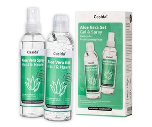 Casida Aloe Vera Gel & Spray set Gel(S) 2x200 ml