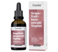 Casida Extrait de pépins de pamplemousse - 50 ml - Avec bioflavonoïdes précieux - Naturel - Idéal pour la période de rhume - Haute dose - 2600 mg d'extrait de pamplemousse par dose quotidienne